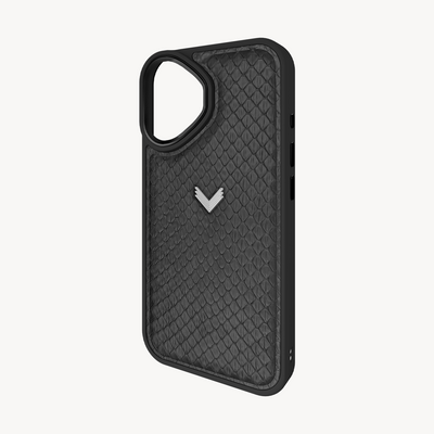 iPhone 17 Phone Case, Python Leather
