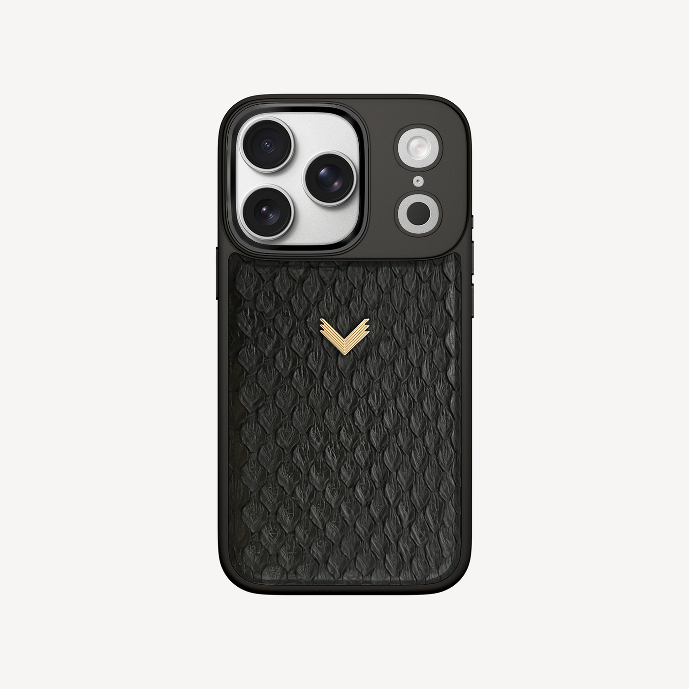 iPhone 17 Pro Phone Case, Python Leather