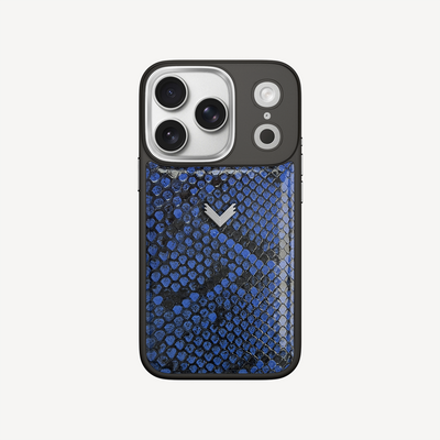 iPhone 17 Pro Phone Case, Python Leather