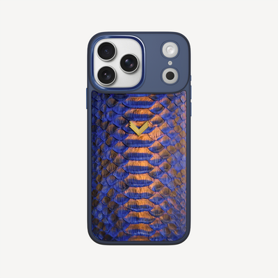 iPhone 17 Pro Max Phone Case, Python Leather