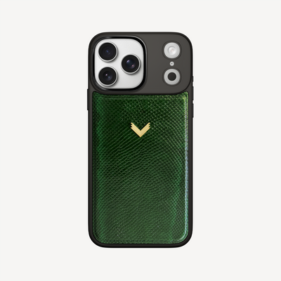 iPhone 17 Pro Max Phone Case, Python Leather