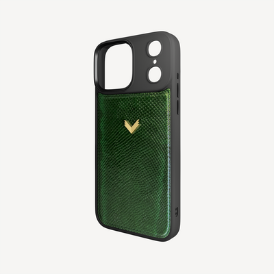 iPhone 17 Pro Max Phone Case, Python Leather