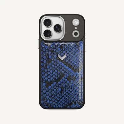 iPhone 17 Pro Max Phone Case, Python Leather