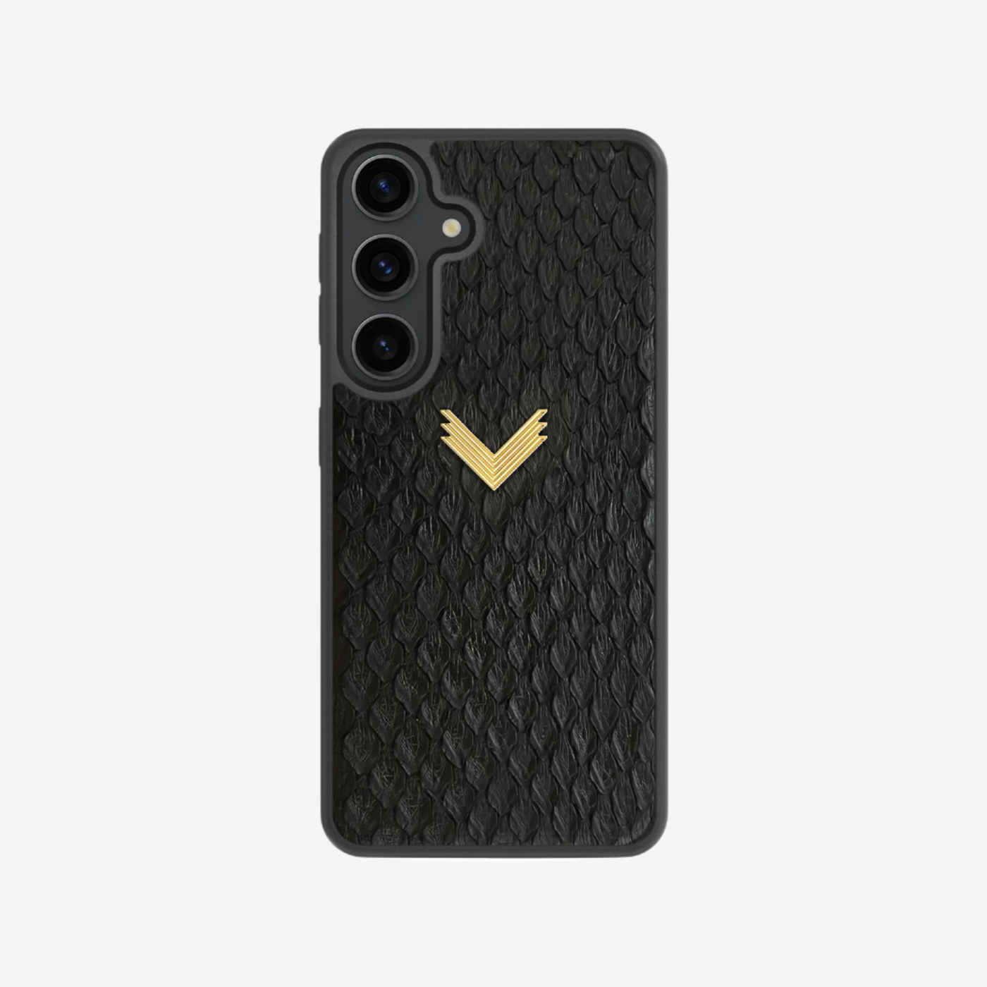 Samsung S24 Plus Phone Case, Python Leather