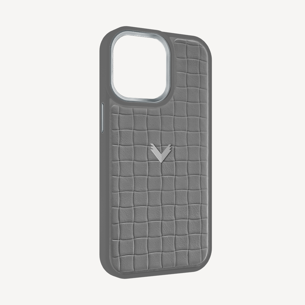 iPhone 14 Pro Max Phone Case, Calf Leather