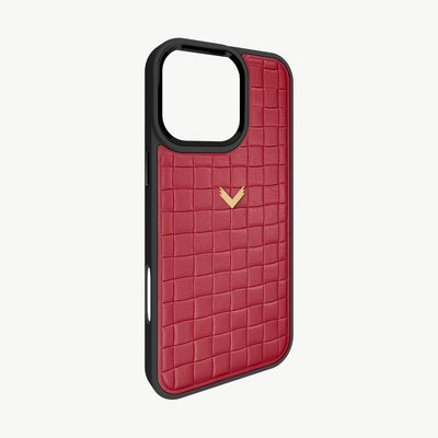iPhone 16 Pro Max Phone Case, Calf Leather
