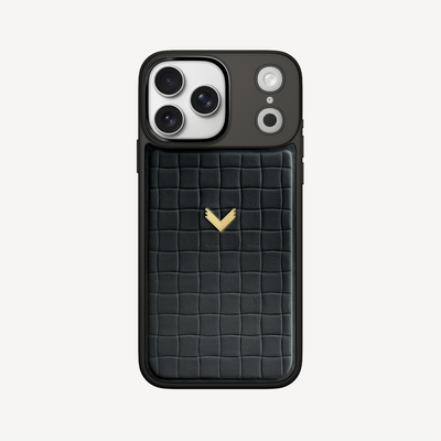 iPhone 16 Pro Max Phone Case, Calf Leather