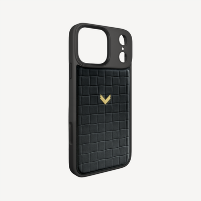 iPhone 16 Pro Max Phone Case, Calf Leather