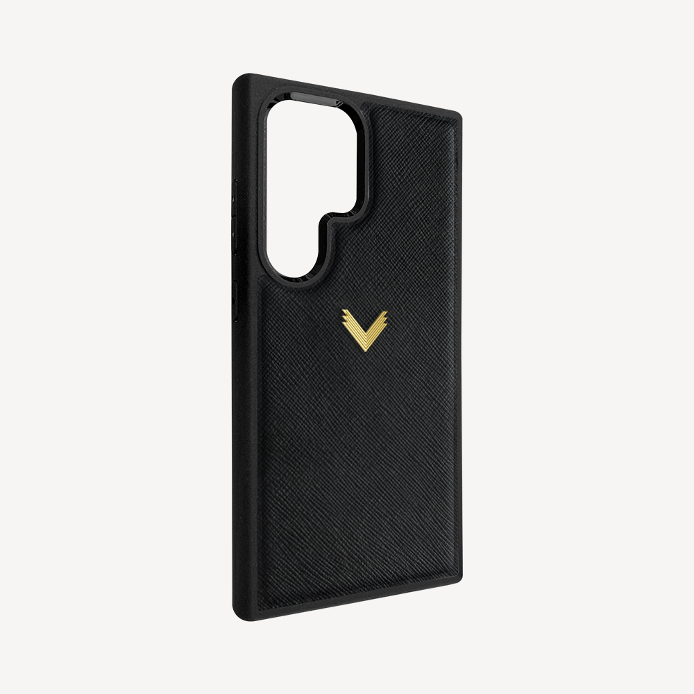 Samsung S24 Ultra Phone Case, Saffiano Leather