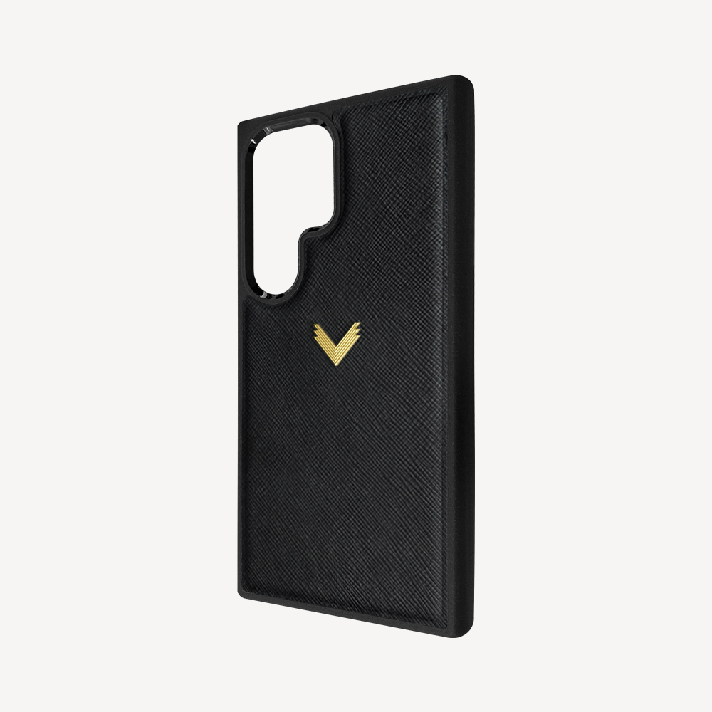 Samsung S24 Ultra Phone Case, Saffiano Leather