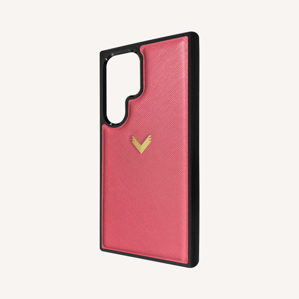 Samsung S24 Ultra Phone Case, Saffiano Leather