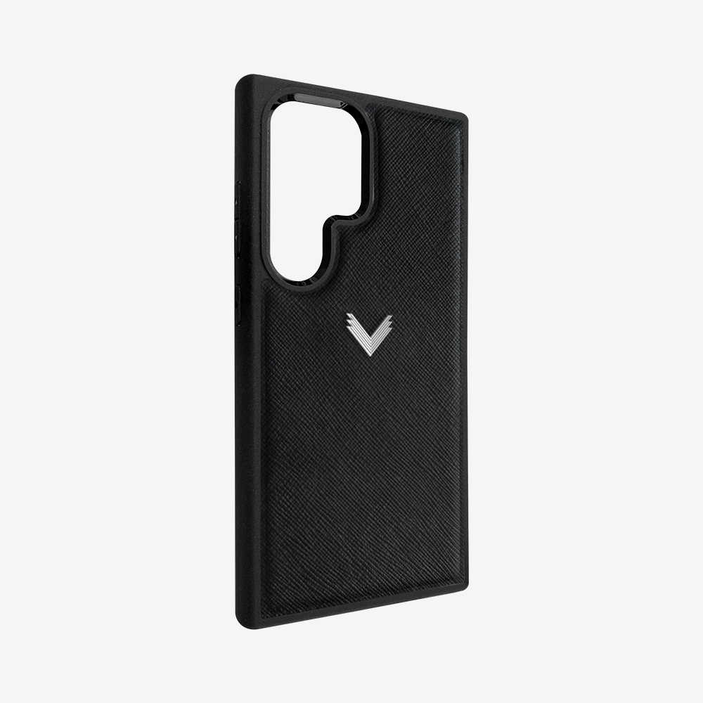 Samsung S24 Ultra Phone Case, Saffiano Leather