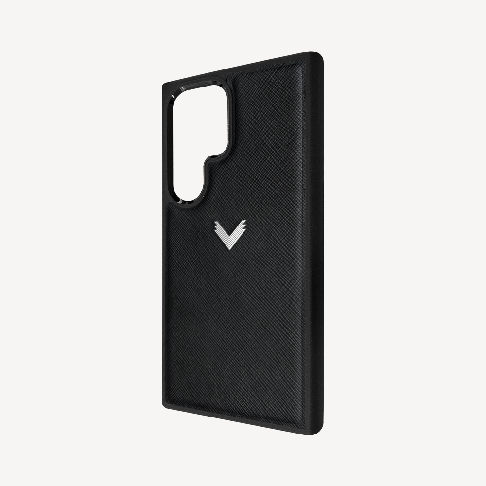 Samsung S24 Ultra Phone Case, Saffiano Leather