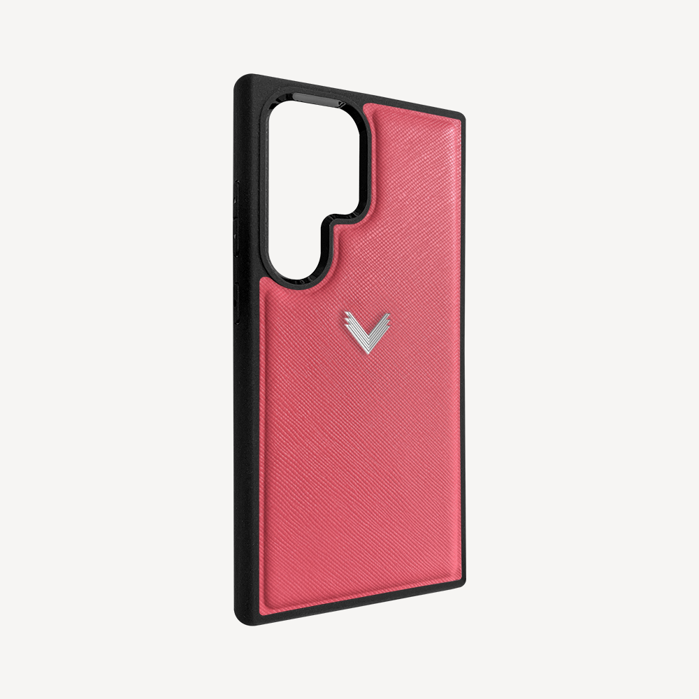 Samsung S24 Ultra Phone Case, Saffiano Leather