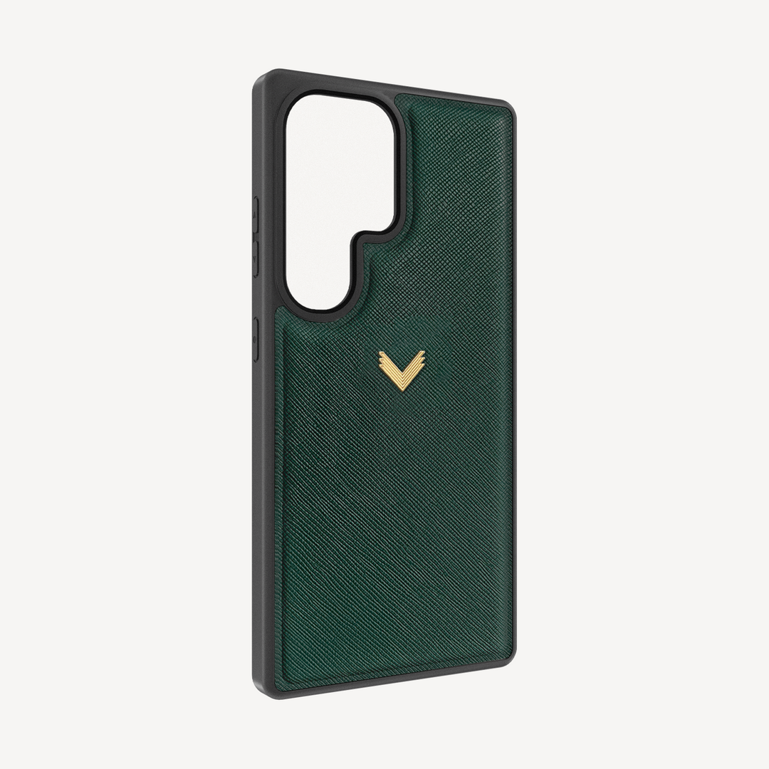 Samsung S25 Ultra Phone Case, Saffiano Leather