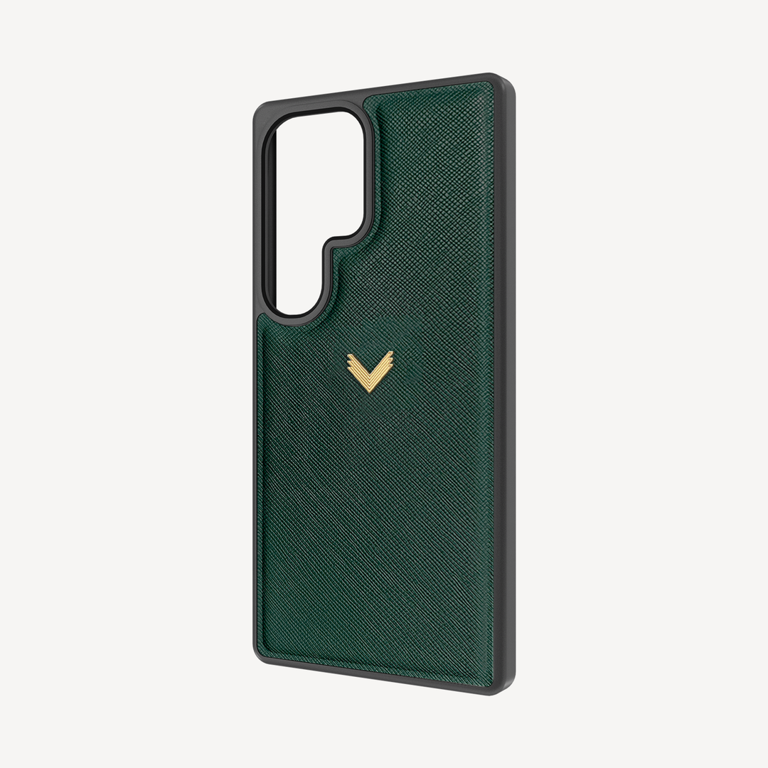 Samsung S25 Ultra Phone Case, Saffiano Leather