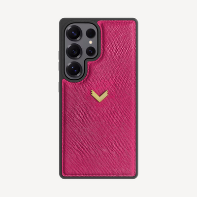 Samsung S25 Ultra Phone Case, Saffiano Leather