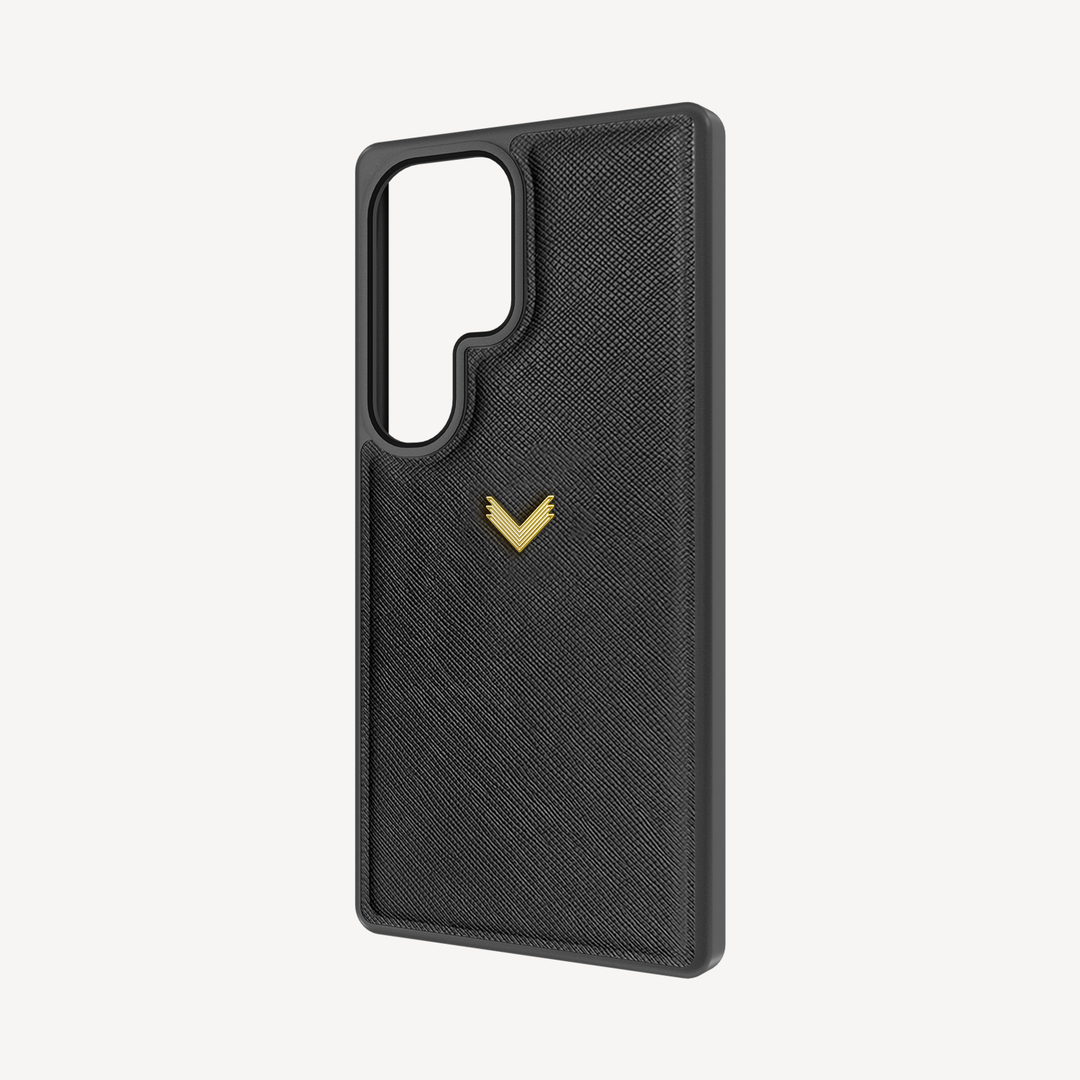 Samsung S26 Ultra Phone Case, Saffiano Leather