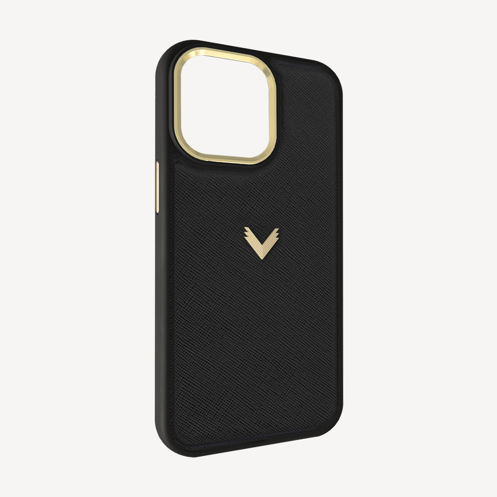 iPhone 15 Pro Max Phone Case, Saffiano Leather – VELANTE Officiale®