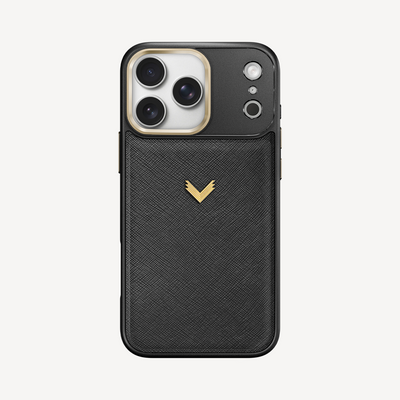iPhone 17 Pro Phone Case, Saffiano Leather