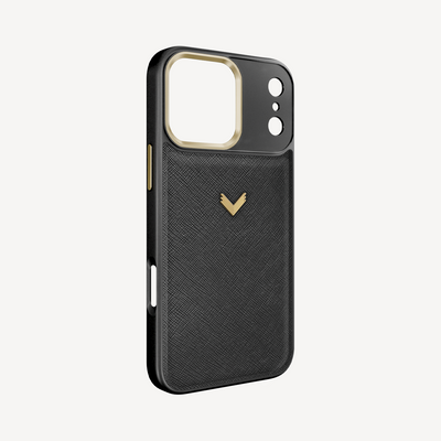 iPhone 17 Pro Phone Case, Saffiano Leather