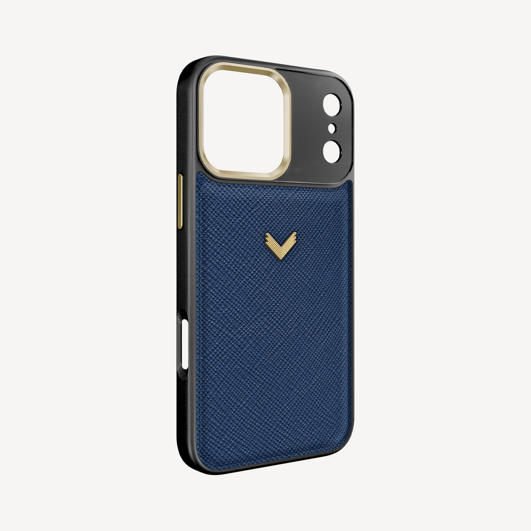 iPhone 17 Pro Phone Case, Saffiano Leather