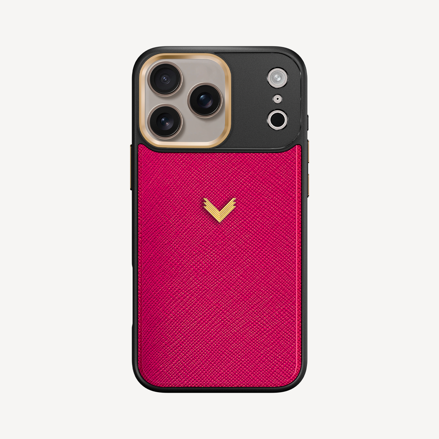 iPhone 17 Pro Max Phone Case, Saffiano Leather