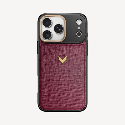 iPhone 18 Pro Phone Case, Saffiano Leather
