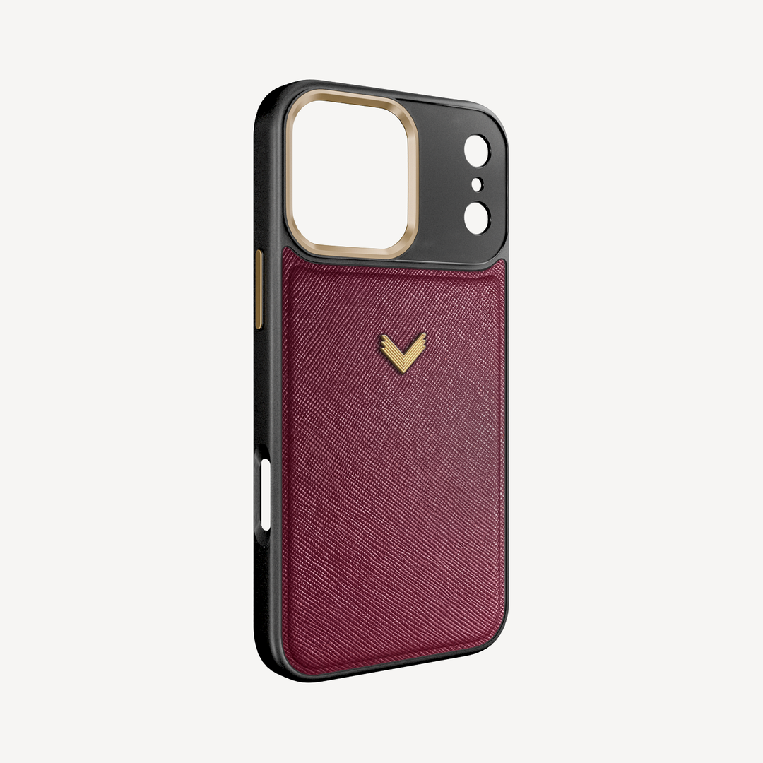 iPhone 18 Pro Max Phone Case, Saffiano Leather