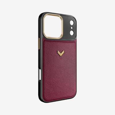 iPhone 18 Pro Phone Case, Saffiano Leather