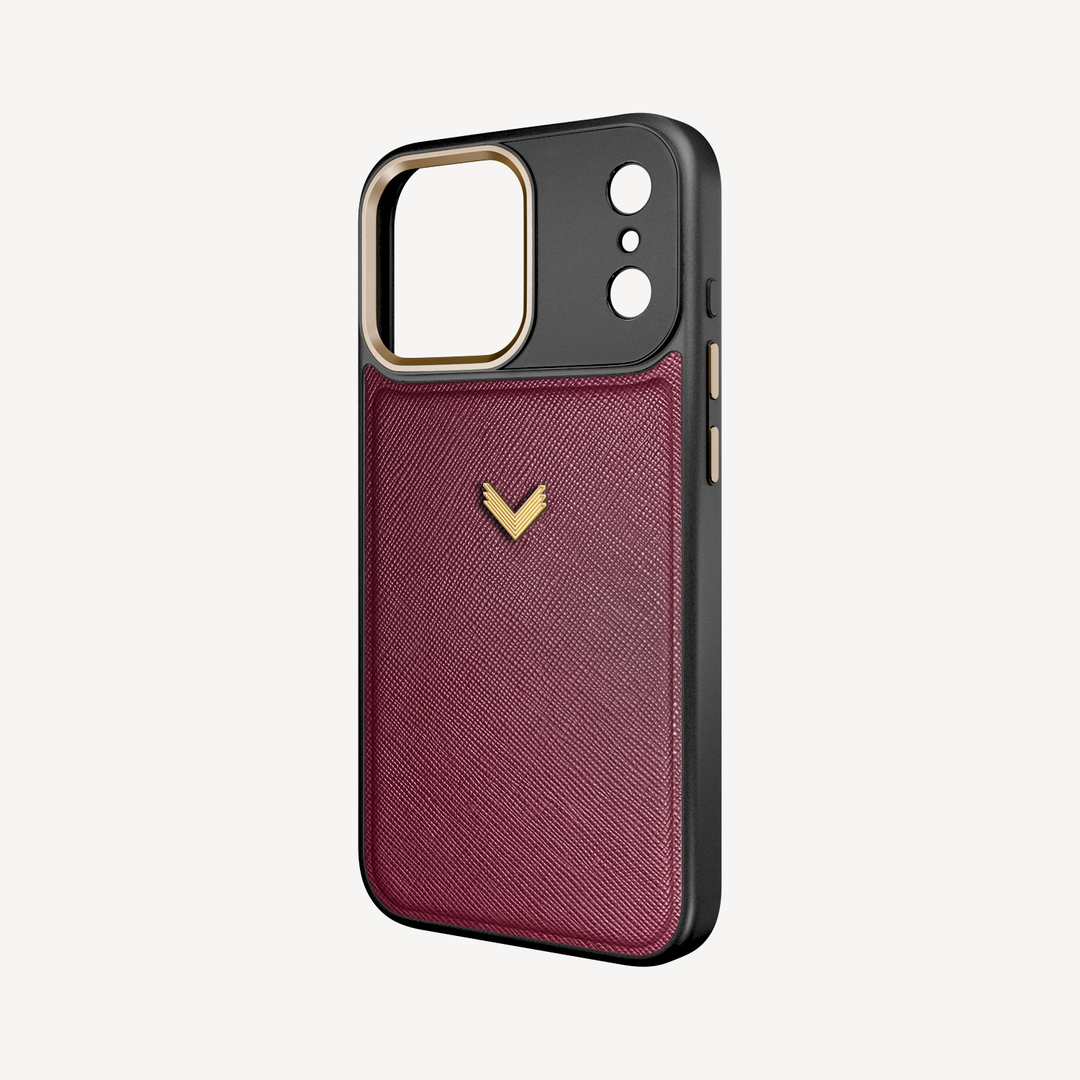 iPhone 18 Pro Max Phone Case, Saffiano Leather