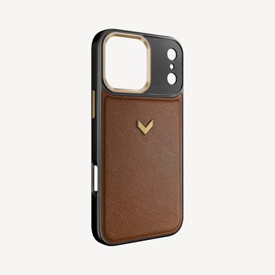 iPhone 18 Pro Phone Case, Saffiano Leather