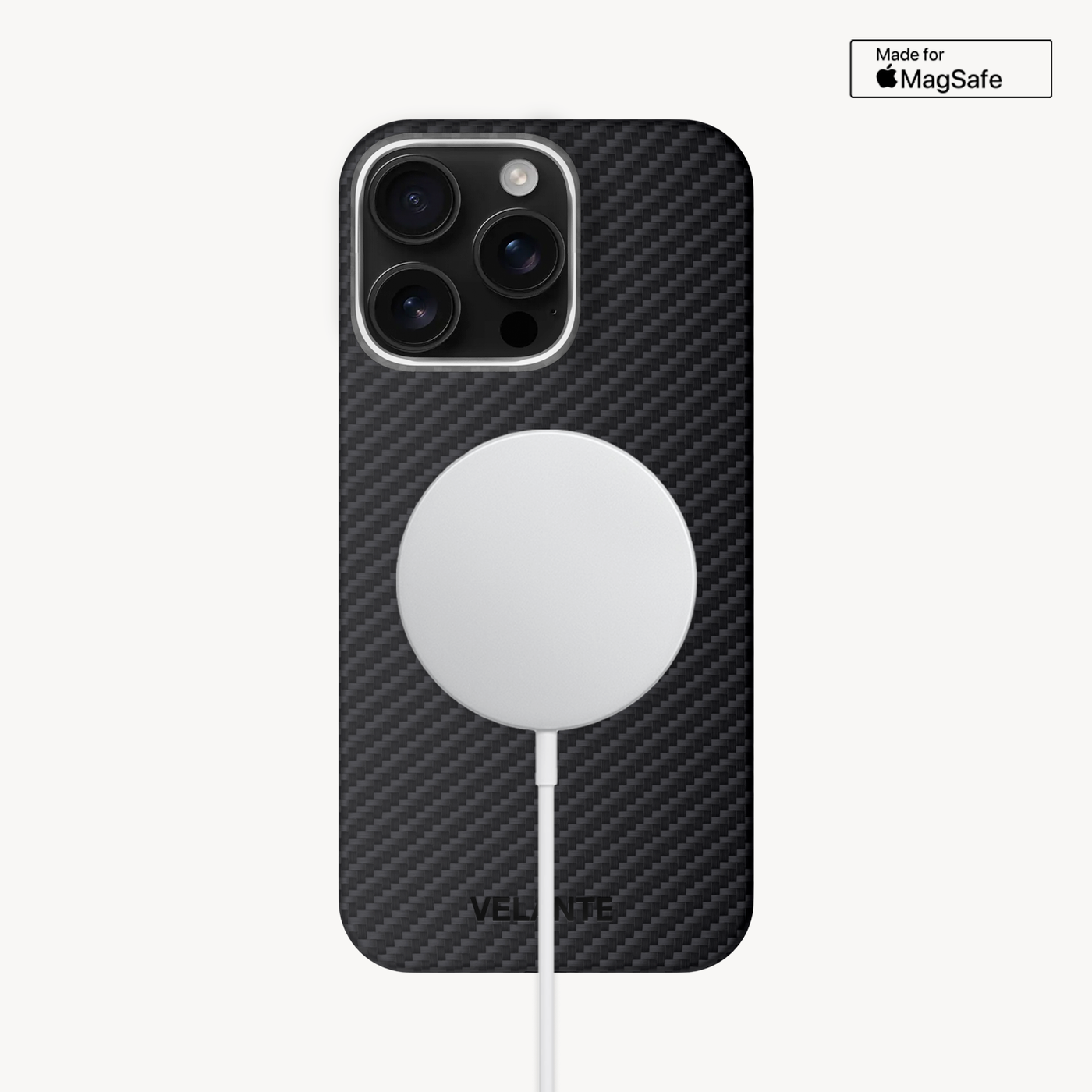 iPhone 16 Pro Max Phone Case, Kevlar, Aramid Fiber, MagSafe
