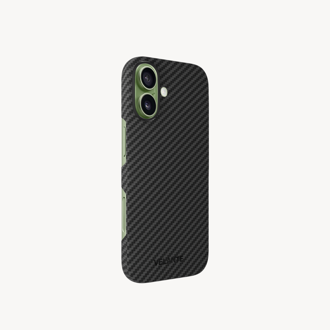 iPhone 17 Phone Case, Kevlar Type, Aramid Fiber, MagSafe