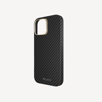 iPhone 16 Pro Max Phone Case, Kevlar Rubber, Aramid Fiber, MagSafe