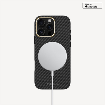 iPhone 16 Pro Max Phone Case, Kevlar Rubber, Aramid Fiber, MagSafe