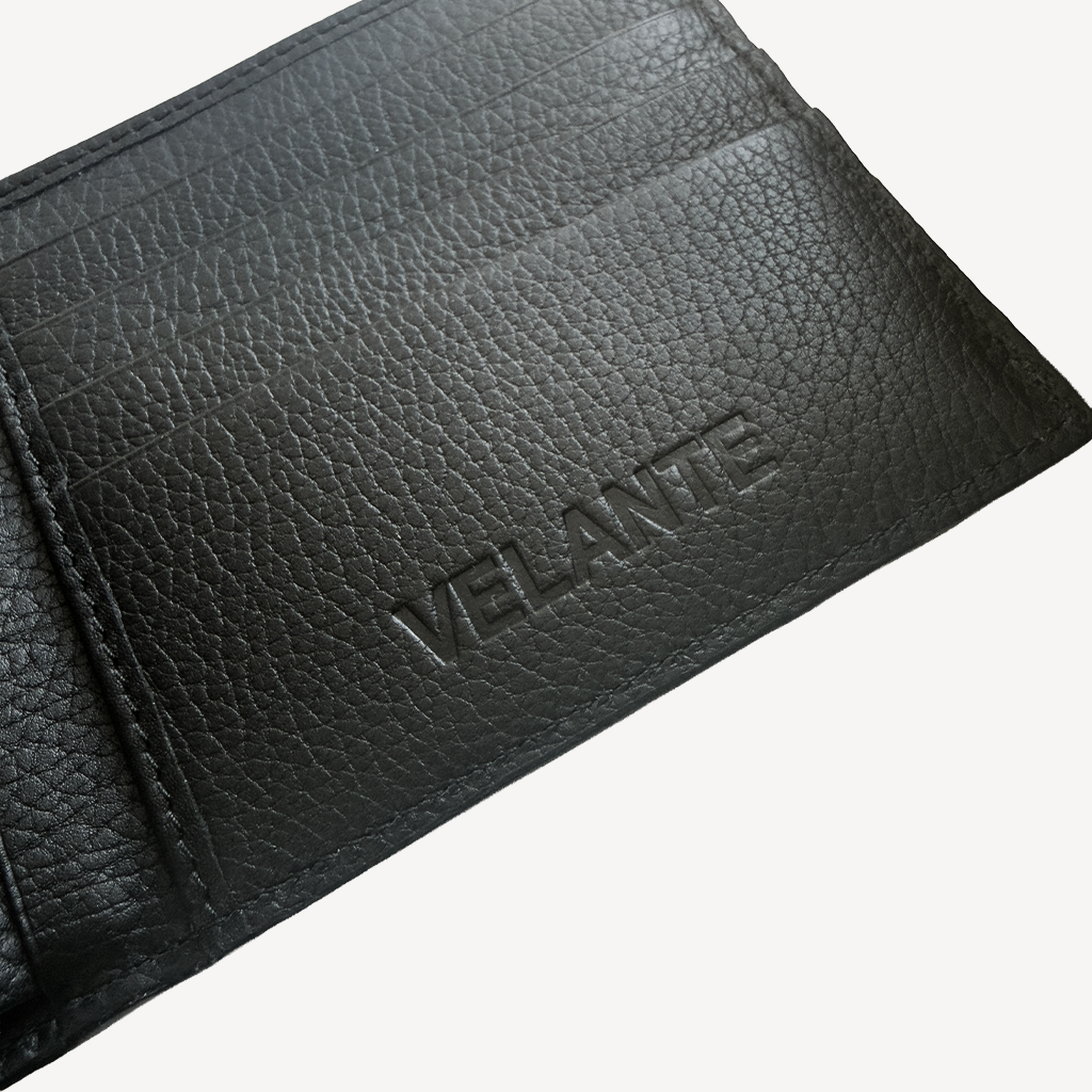 Classic Wallet, Calf Leather, Alligator Texture