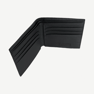 Classic Wallet, Calf Leather, Alligator Texture