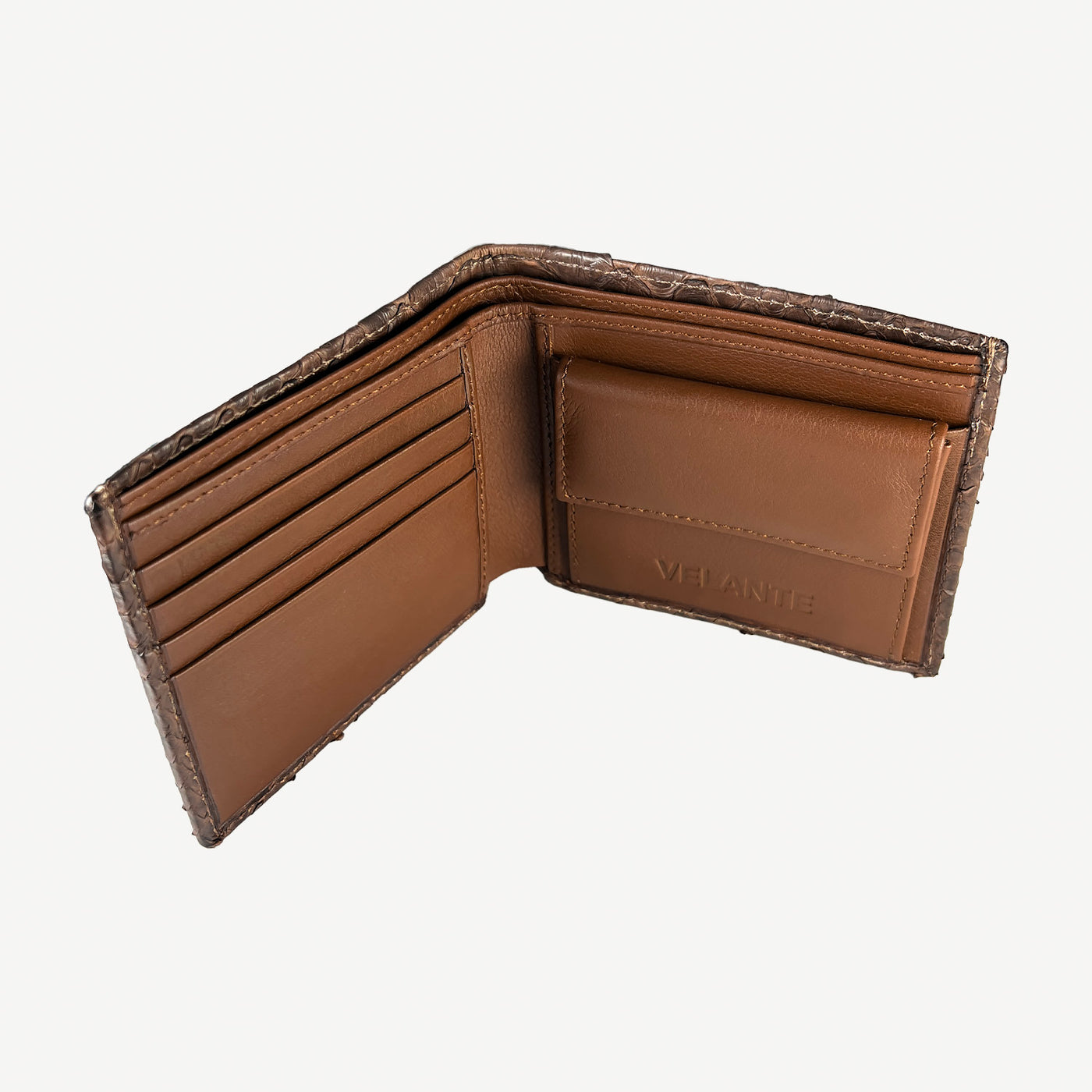 Classic Wallet, Python Leather