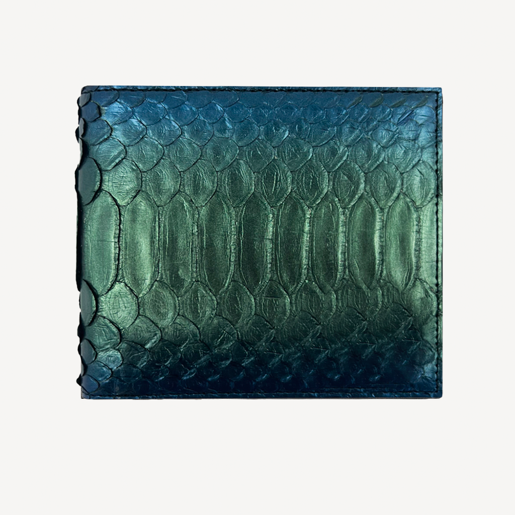 Classic Wallet, Python Leather