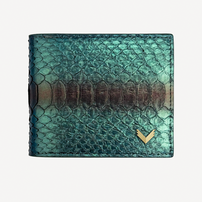 Classic Wallet, Python Leather