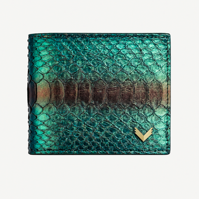 Classic Wallet, Python Leather