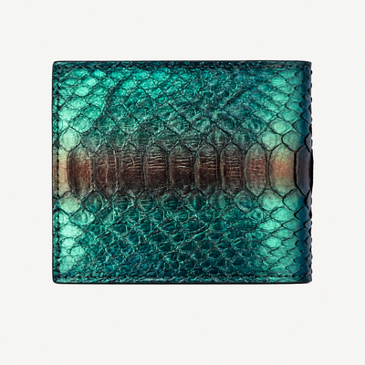 Classic Wallet, Python Leather