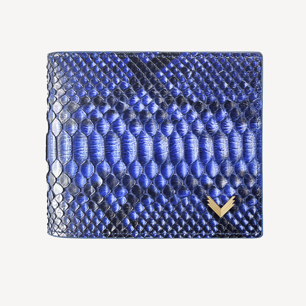 Classic Wallet, Python Leather