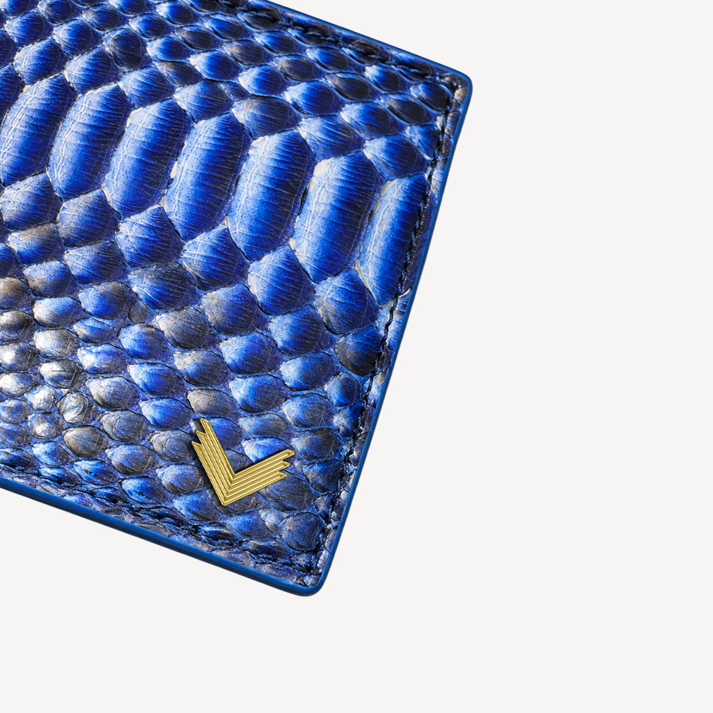 Classic Wallet, Python Leather