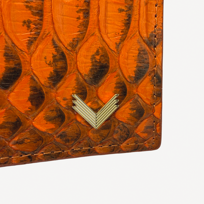 Classic Wallet, Python Leather