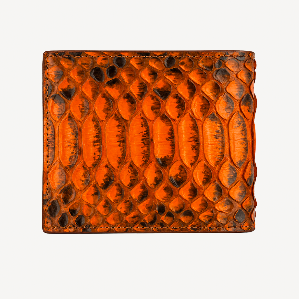 Classic Wallet, Python Leather
