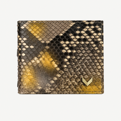 Classic Wallet, Python Leather