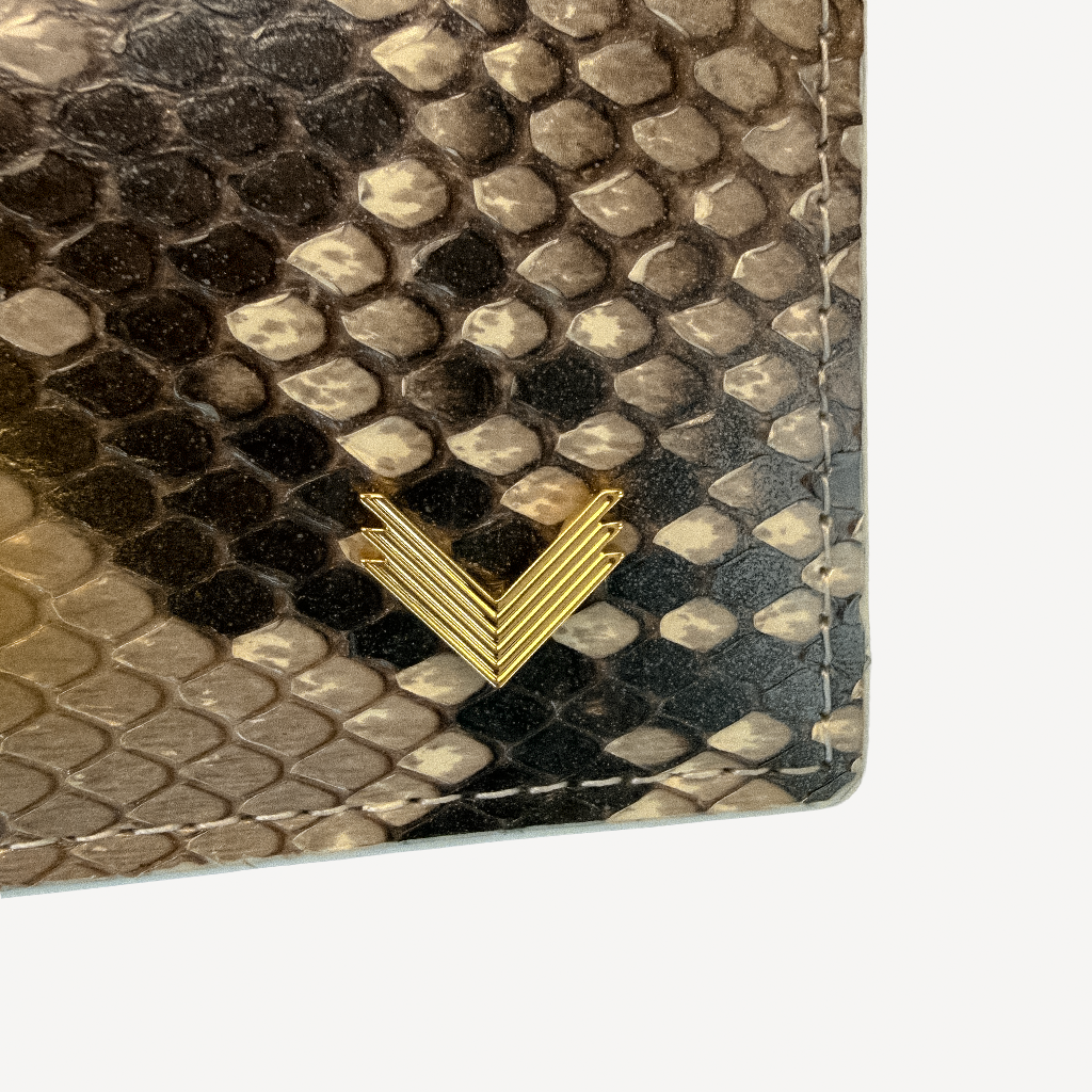 Classic Wallet, Python Leather