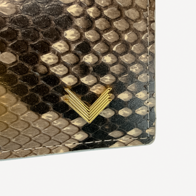 Classic Wallet, Python Leather
